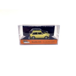 Miniatura Volkswagen Brasília 1976 Amarela – Escala 1:87 (HO)