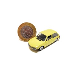 Miniatura Volkswagen Brasília 1976 Amarela – Escala 1:87 (HO)